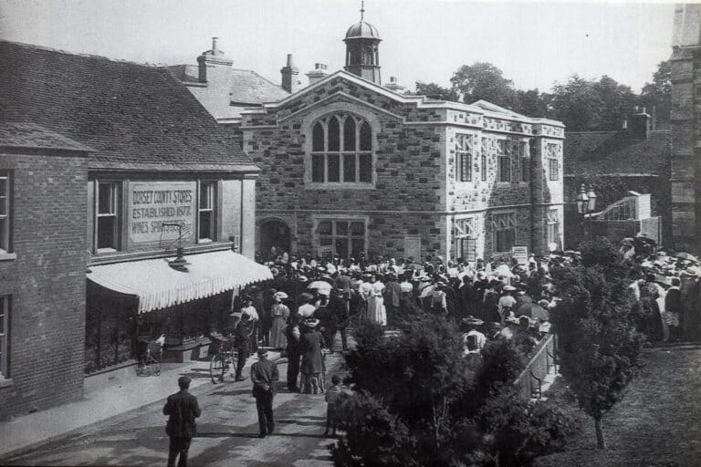 Church House Wimborne | Then and Now