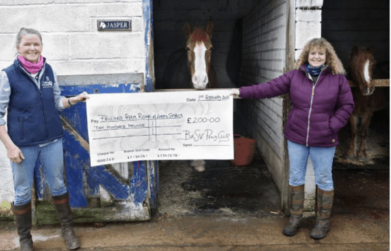 Local Pony Club Branch helps Pony Club Centre Riding School