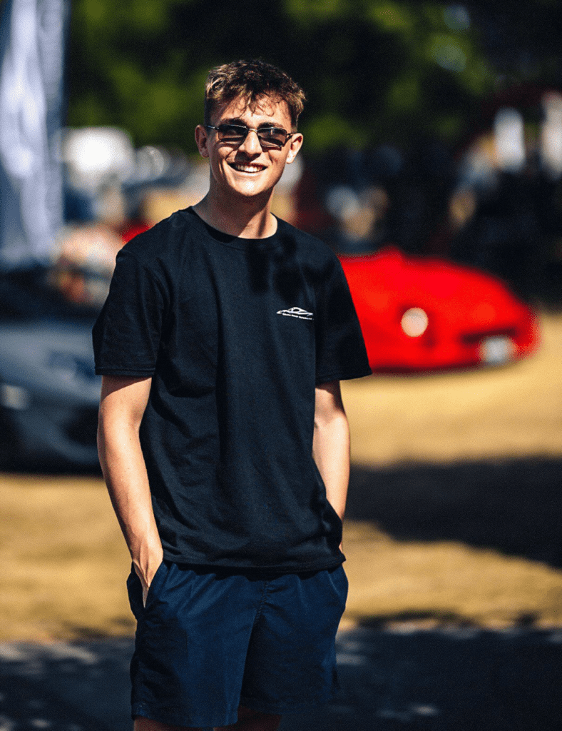 Eighteen year old Zander Miller organised the Classic & Supercar Sunday event at Clayesmore School
Image © Ben Hazell of BH1 Photography 