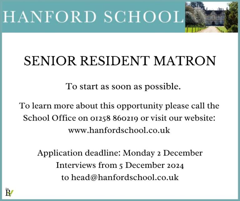 SENIOR RESIDENT MATRON | Hanford School